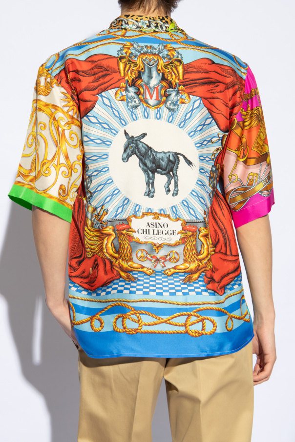 GEZAN with Million Wish Collective シャツ Multicolour Shirt with short sleeves Moschino